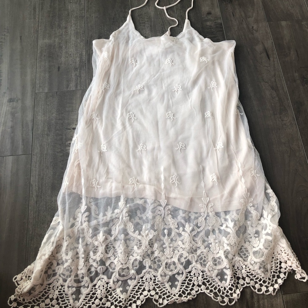 Aeropostale Lace Dress/Tank thin straps